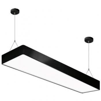 Lámpara de techo LED 24W color negro