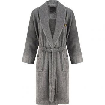 Lyle & Scott grauer Bademantel