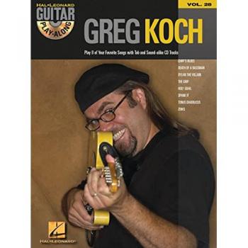 Guitar Play-Along Vol.028 Greg Koch + Cd