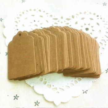 Wedding Party Favor Punch Labels – 100 Pieces