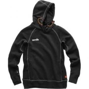 T55289 Black Scruffs Women's Trade Hoodie, Size 14