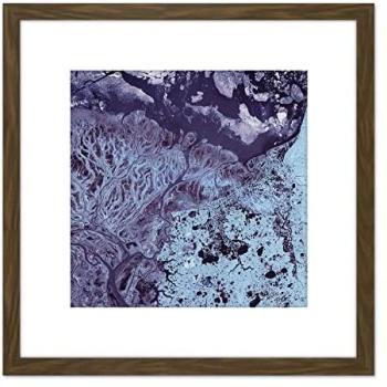 Artery8 Purple Mountain Isles Wall Art, 8x8