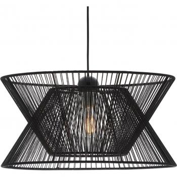 Viokef Argela Black Double Shade Hanging Light