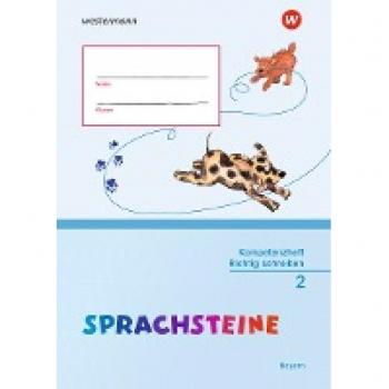 SPRACHSTEINE Sprachbuch 2. Kompetenzheft Richtig Schreiben. Bayern