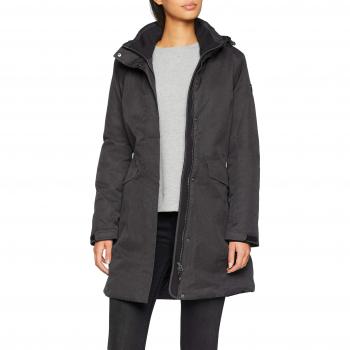 38Z2156 Women's Black Melange Outerwear