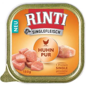 RINTI Hühnchen‑Singlefleisch Pur (10 Stück à 150 g) – Mindesthaltbarkeits­zeit: 30.04.2025