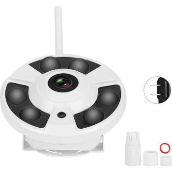 Vigilancia WiFi 1080p 2MP 360° con Visión Nocturna IR para Exterior