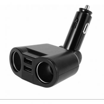 12V Dual Plug Car Charger