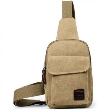 Bolsa Cruzada de Lona para Hombre