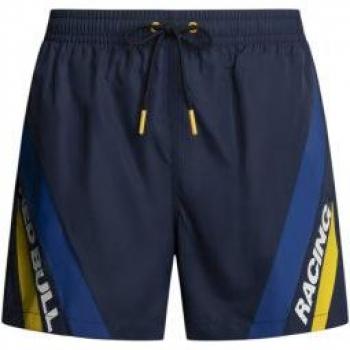 Pantaloncini da Bagno Red Bull Racing x Pepe Jeans Blu Navy Giallo Bianco XL “Fast Track”