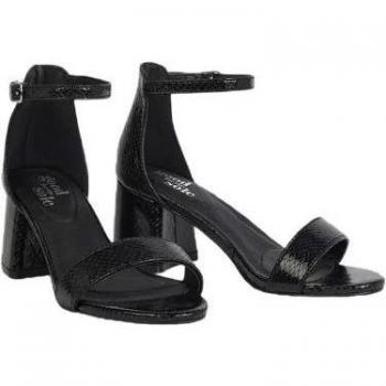 Zapatos de tacón de bloque extra ancho para dama Abigail