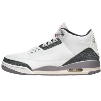 Air Jordan 3 Retro en ciment gris – modèle homme, taille 42 (CT8532-106)