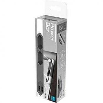 PowerBar 2 Salidas + 2 USB Allocacoc