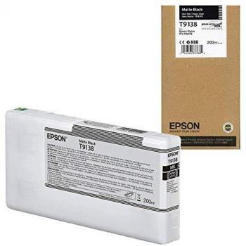 Epson T9138 200 ml Tintenpatrone schwarz matt