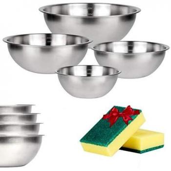AquaNest 4-Piece Mixing Bowl Collection