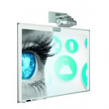 EUROKRAFTpro 2400mm x 1500mm Projection Surface, Slightly Matt