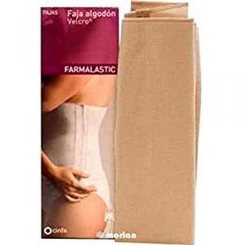 Baumwoll-Lumbalgürtel Farmalastic Beige T/2 95-115 cm