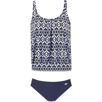 Lascana Oversize-Tankini mit Ethno-Muster