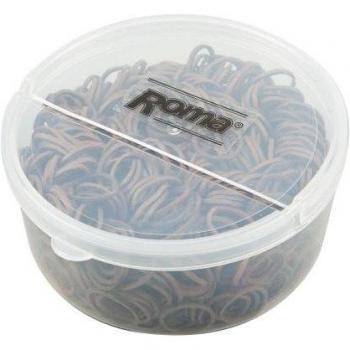 Chestnut Hair Plaiting Bands (Tub of 800)