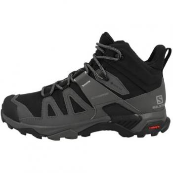 Salomon X Ultra 4 MID Large GORE-TEX Chaussures de randonnée Noir/Magnétique/Bleu perlé 42(2/3)