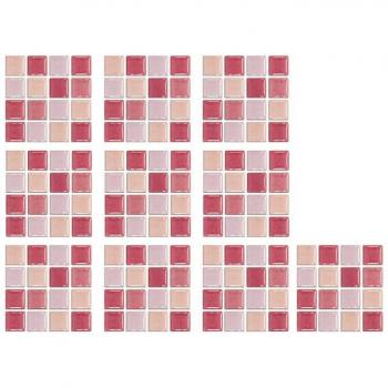 10pcs DIY Magic Gel Glass Tile Stickers for Kitchen and Bathroom
