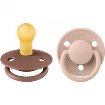 Chupete BIBS® Woodchuck Blush 2 unidades para recién nacidos