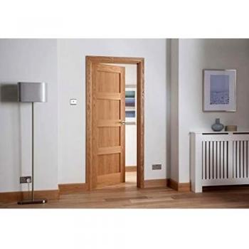 Cheshire Mouldings 4 Panel Shaker Oak Door 1981 X 762Mm