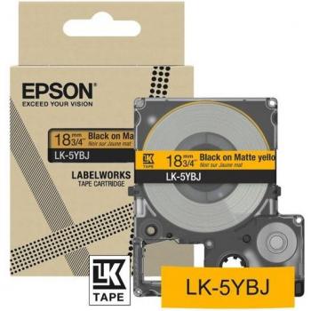 Cinta para Imprenta Etiquetas Amarillo/Negro Epson C53S672075