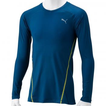 PUMA Herren Sportshirt ACTV Pwr Arms Poseidon M