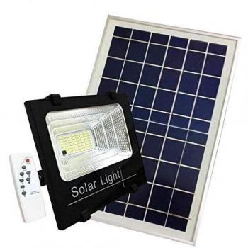 Lámpara Solar Regulable 5W con Mando y Sensor