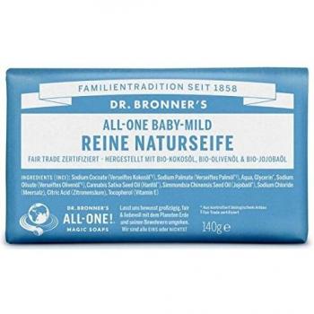Dr. Bronner’s Soft Baby Soap, 140 g – Unscented