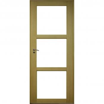 Bloque de puerta transparente Ayous H204 x L83 con manija
