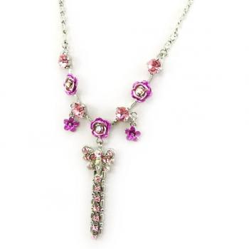 Collier « Mika » – Les Trésors de Lily – Métal Rose – Femme