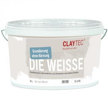 ClayTec Grundierung DIE WEISSE, 5 l Dose