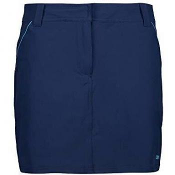 CMP Damen Slim‑Fit Rock – Blau, 40 cm