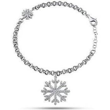 Brazalete de Cristal y Plata Morellato Mujer