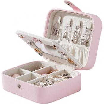 Estuche Elegante de Cuero para Accesorios