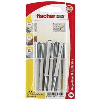 Cheville à clouer Fischer N550ZK – version double