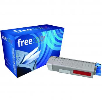 Freecolor Toner kompatibel mit Oki C 610 magenta