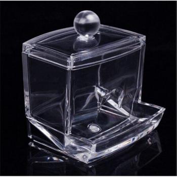 Étui de rangement pour bijoux en acrylique transparent