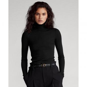 Ralph Lauren Black Women’s Turtleneck Shirt Size S