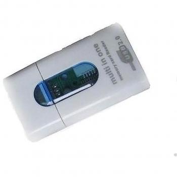 Lector USB 2.0 de Tarjetas T-Flash para PC y Portátiles