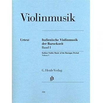 Partitions classique HENLE VERLAG MUSIQUE ITALIENNE DE L'EPOQUE BAROQUE VOL.1