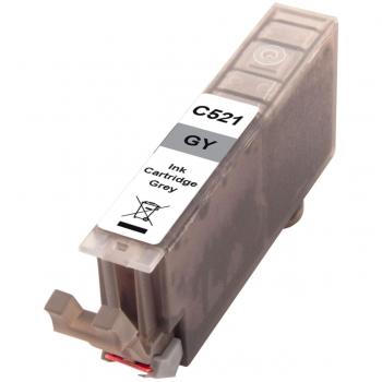 Peach PI100‑86 Tintenpatrone – Grau, kompatibel mit Canon CLI‑521gy