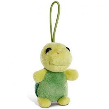 Nici 44787 LED-Plüsch-Handtaschenlicht Schildkröte Slippy 9cm, grün
