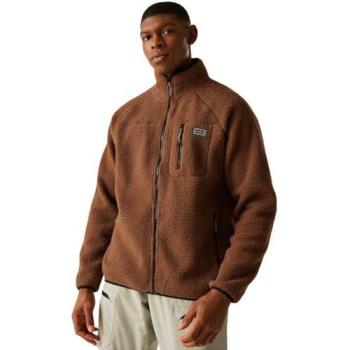 Camber Full-Zip Fleece Jacket for Men – Medium, Dark Brown