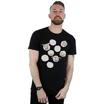 Mannen T‑shirt met Dumbo Kiekeboe Design – Disney Gelicenseerd