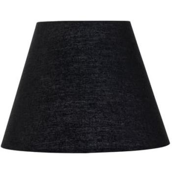 Charcoal Cotton Tapered Lamp Shade – 20 cm