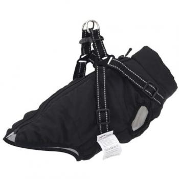Waterproof Reflective Dog Coat with Harness