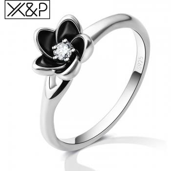 Anillo Nupcial X & P Con 6 Garras y Circonita Brillante